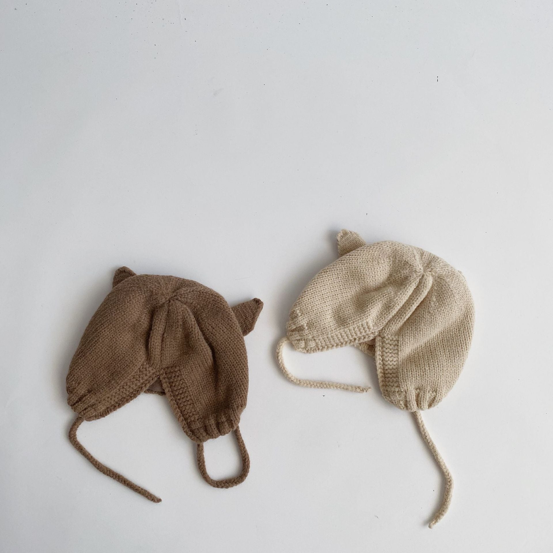 Bunny Ears Knit Baby Hat
