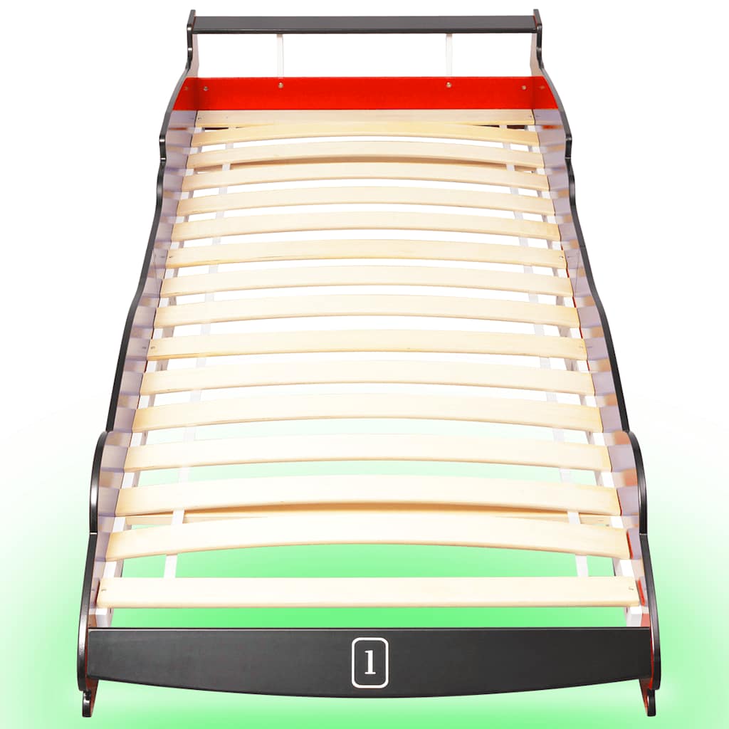 Racing Car Children's Bed with LED