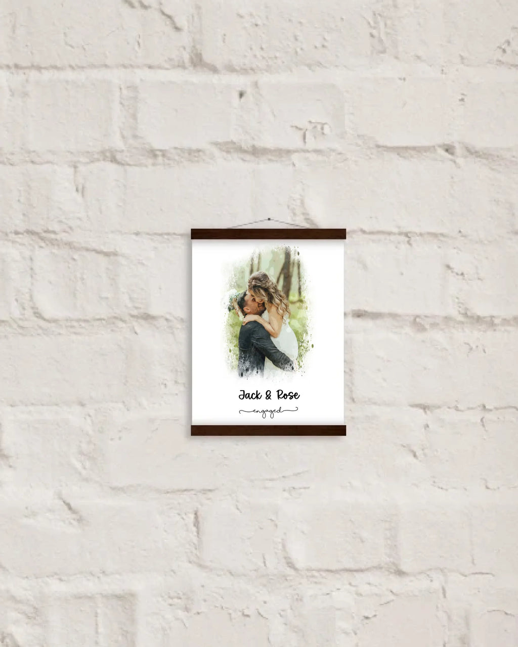 Paper Poster with Hanger