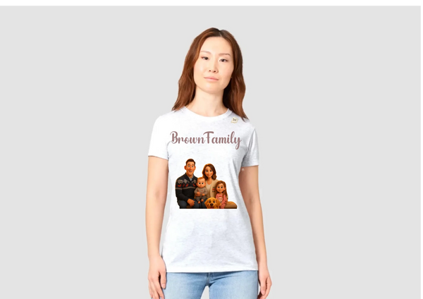 Vuxen-t-shirt med personligt konstverk