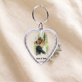 Heart keyring own image