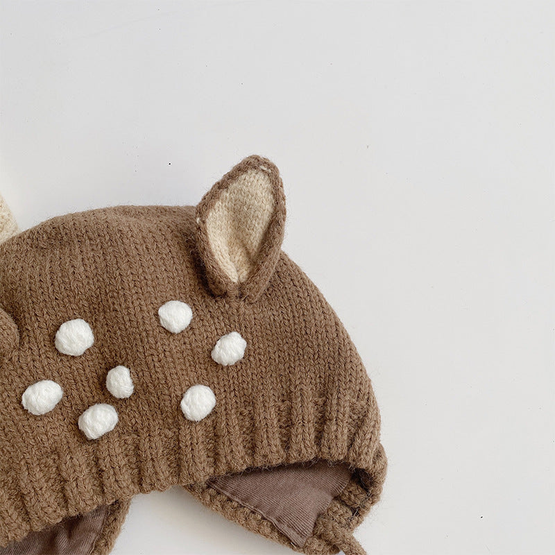 Bunny Ears Knit Baby Hat