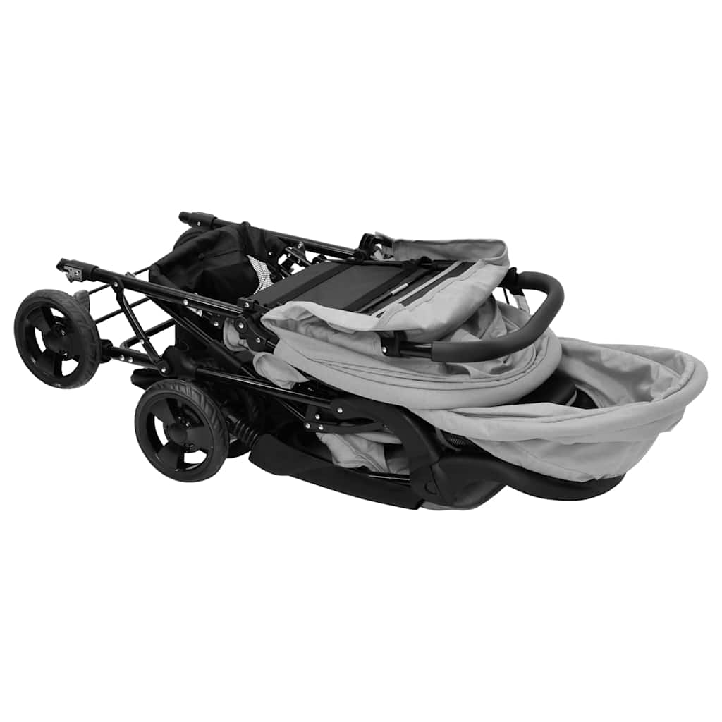 Twin Stroller — Deluxe Double Pram