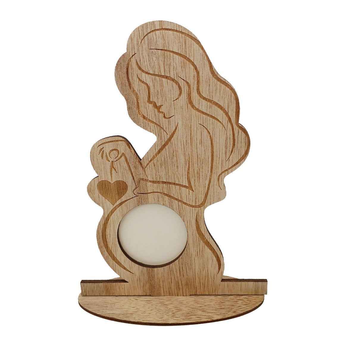 Love at First Sight — Wooden Ultrasound Keepsake Frame