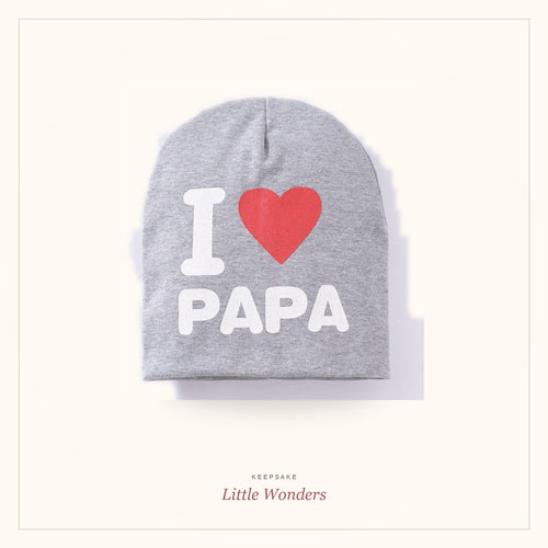 Love Mama & Love Papa — Baby Beanie