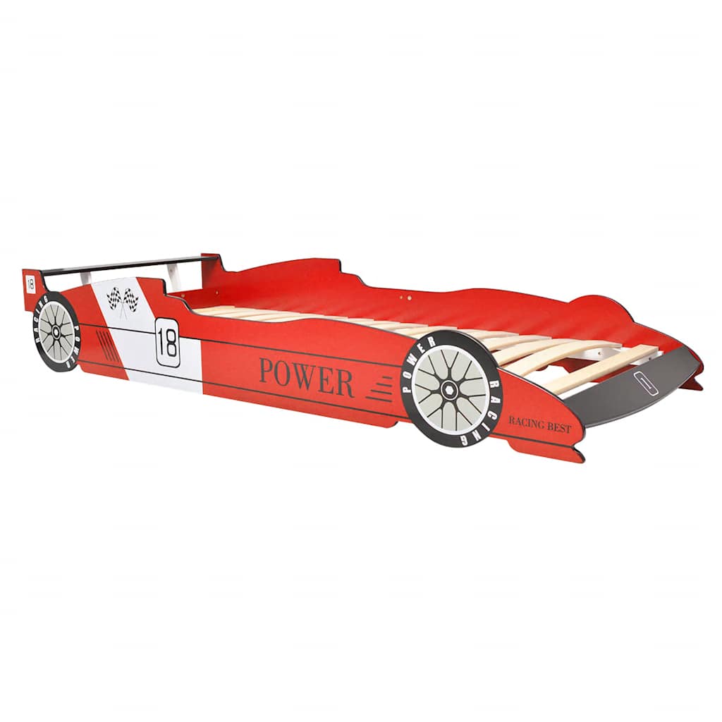 Racing Car Children's Bed with LED